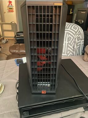 Compact Black Sharper Image heater